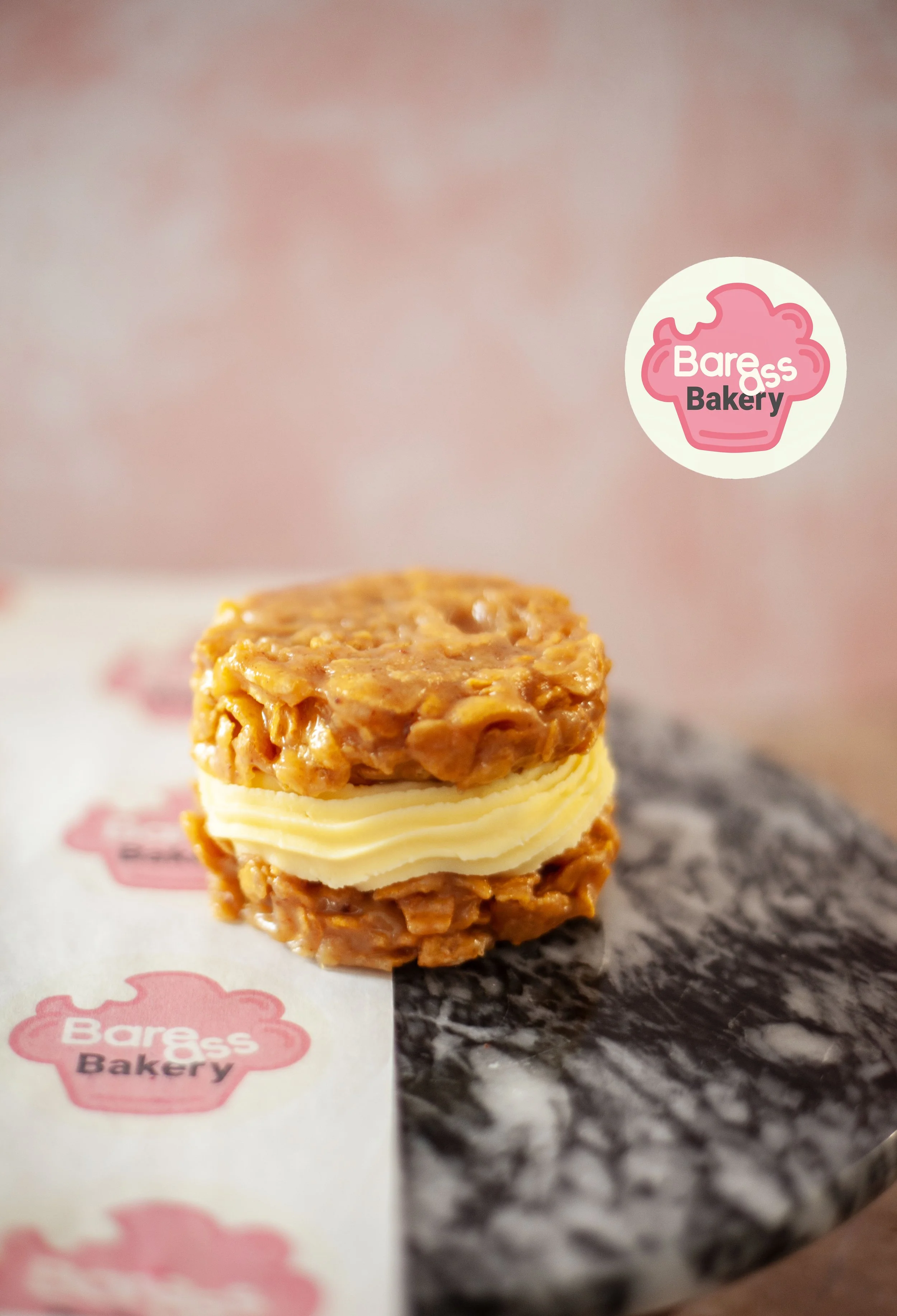 Cornflake Caramel Wheel