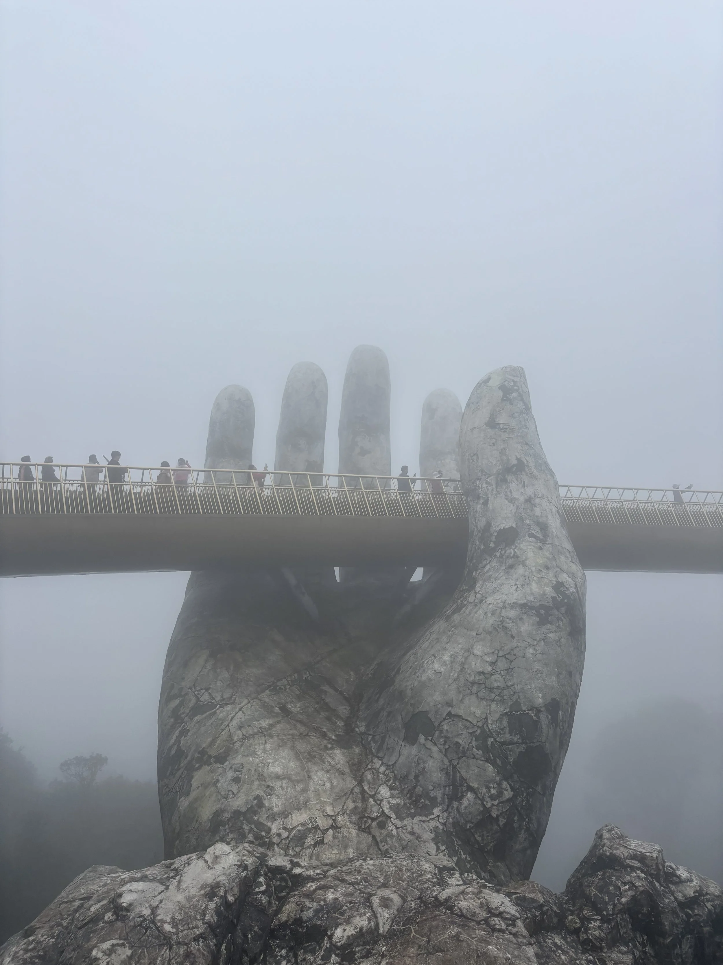 Golden Hands Bridge, Da Nang, Vietnam