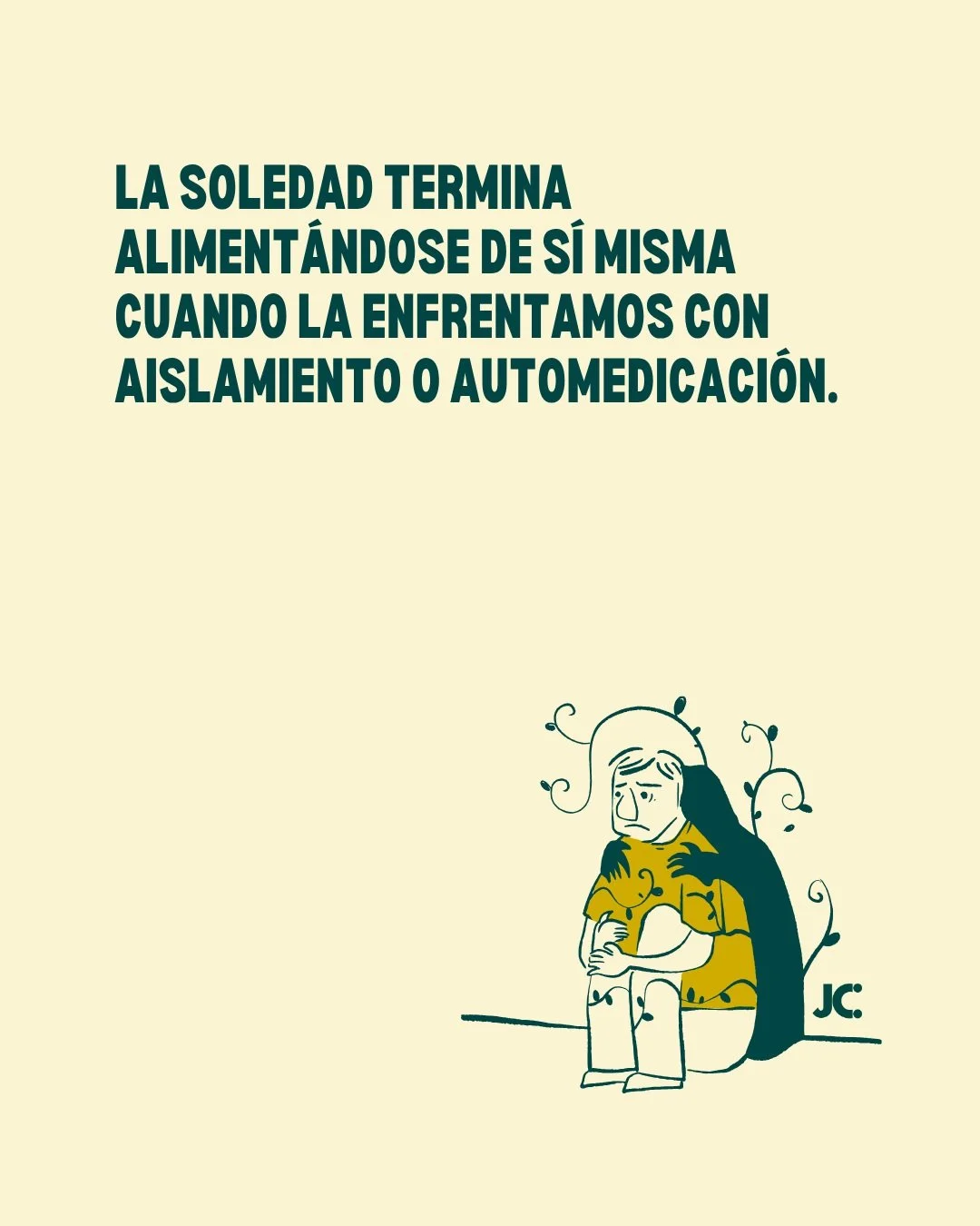 La soledad es una emoci&oacute;n humana. Todos la experimentamos en alg&uacute;n momento. El problema no suele ser sentirla, sino las estrategias que usamos para intentar escapar de ella.

A corto plazo, aislarnos, desconectarnos o evitar hablar de l