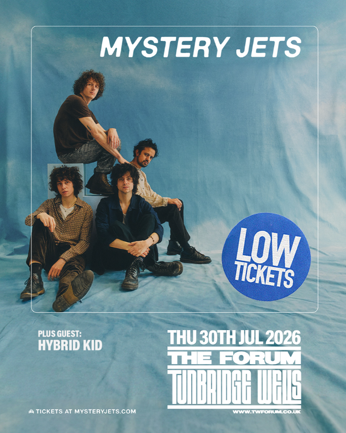 Hybrid Kid supports Mystery Jets at Tunbridge Wells Forum