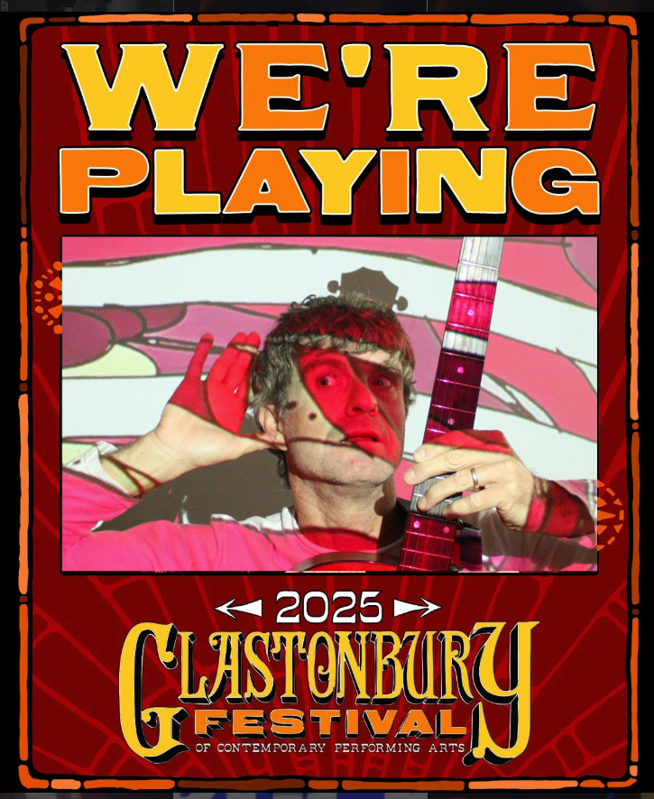Hybrid Kid Glastonbury poster 2025