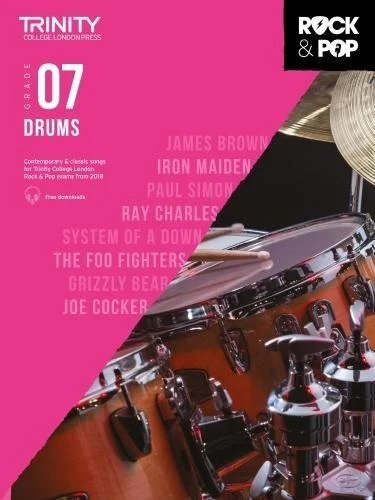 Trinity Rock &amp; Pop - Grade 7 - Drums