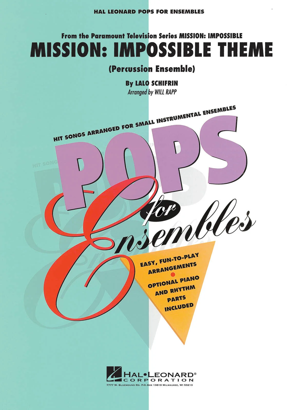 Mission Impossible - Percussion Ensemble Pack - Grade 1-4 (Copy)
