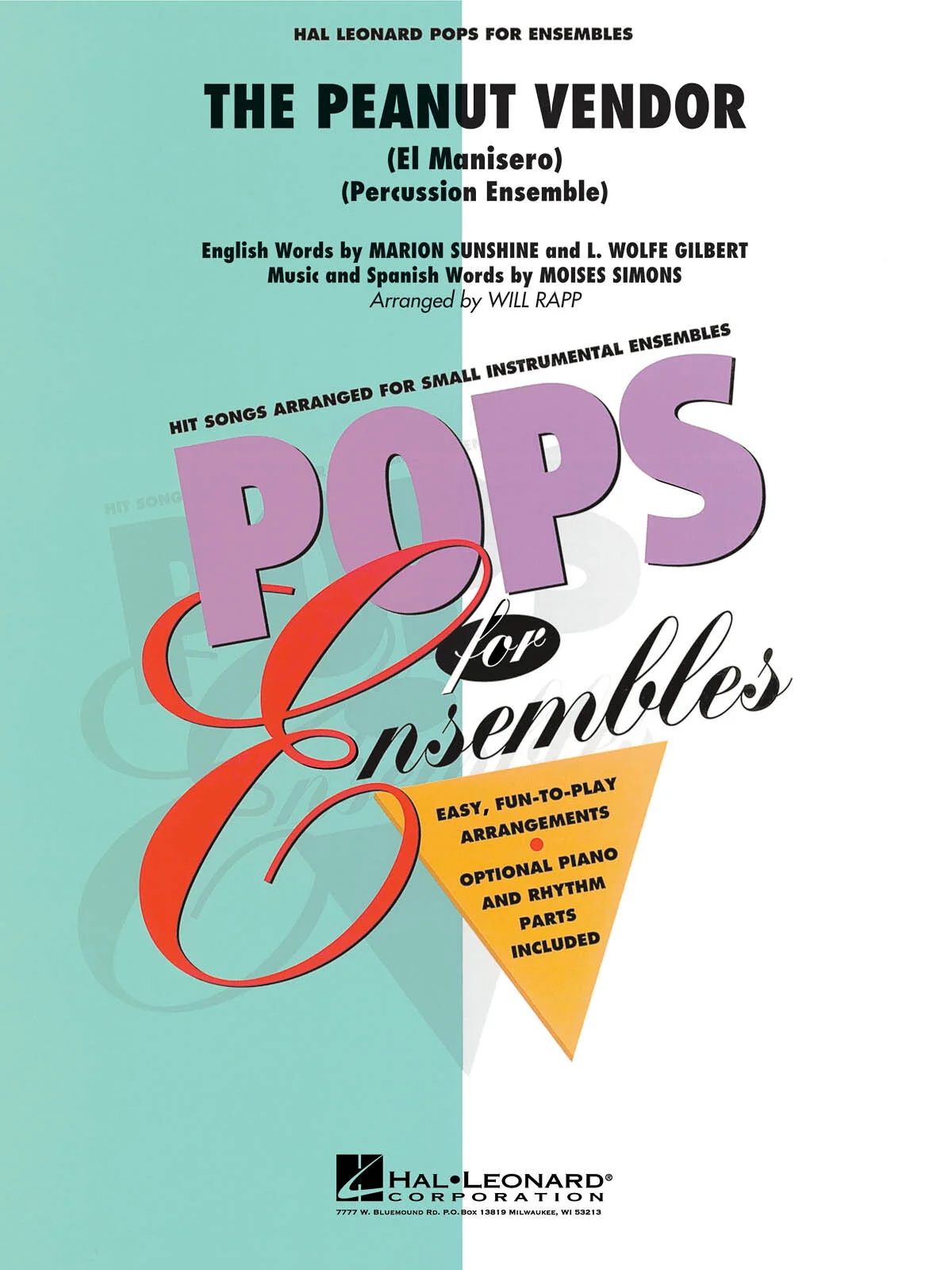 The Peanut Vendor - Percussion Ensemble Pack - Grade 1-4