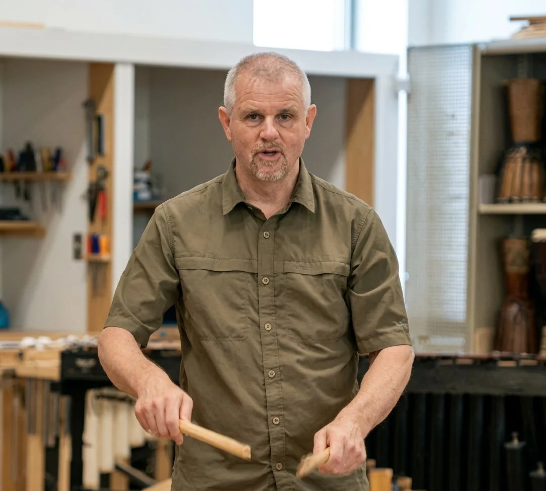 Picture of Percussion tutor Lee Stanley