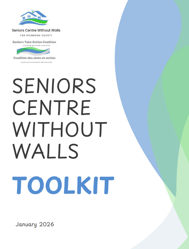 Cover of the Seniors Centre Without Walls Toolkit, January 2026