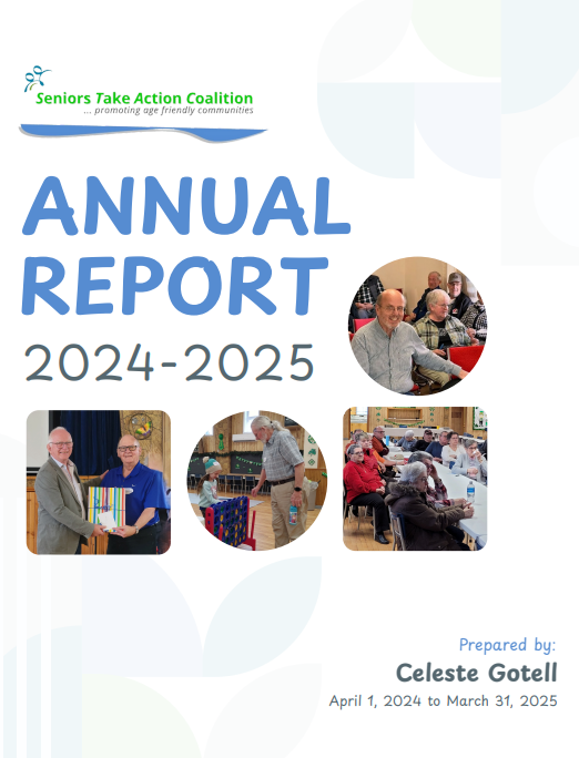 Cover of the STAC 2024–2025 Annual Report prepared by Celeste Gotell
