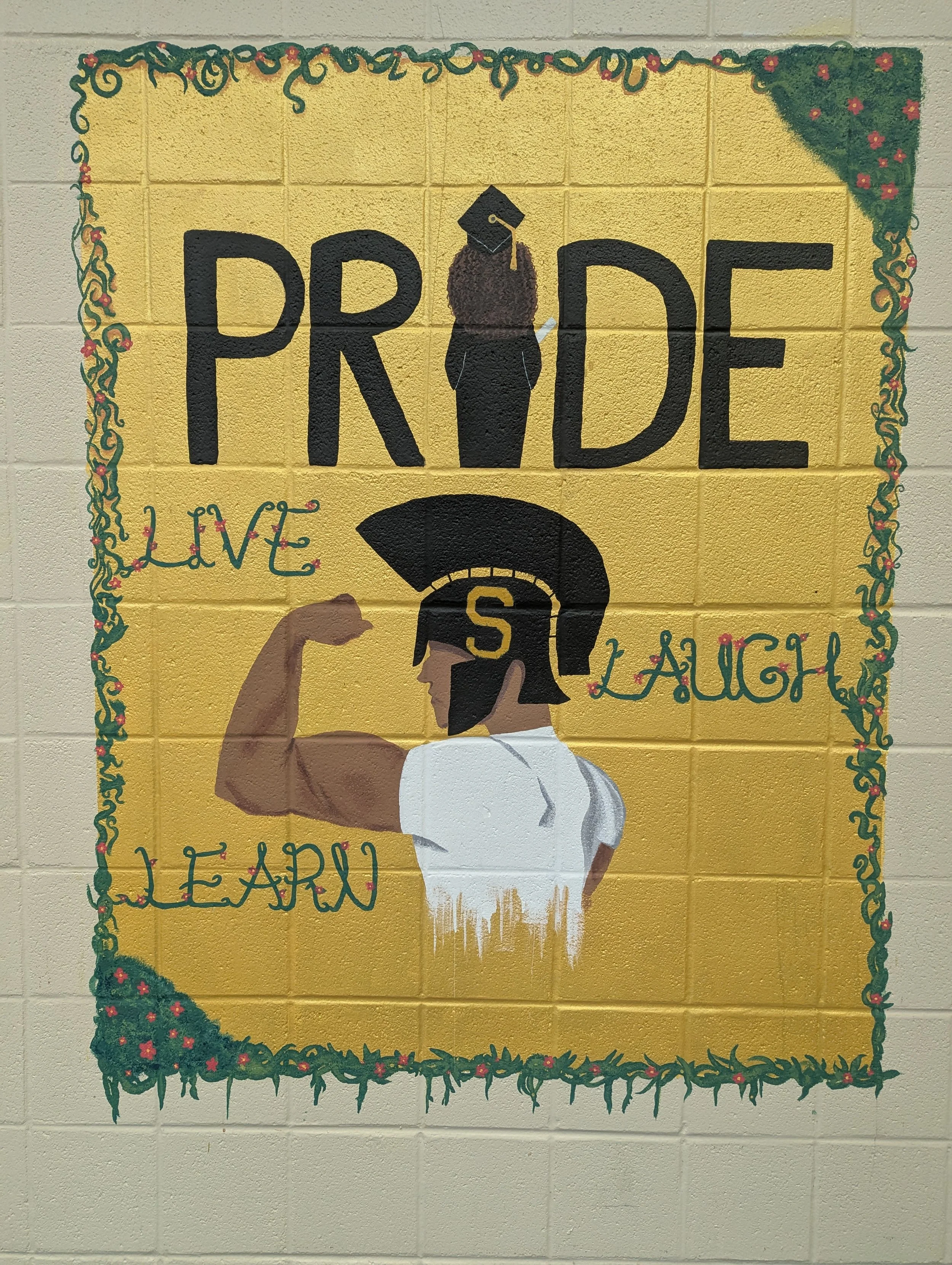 Pride - Cafeteria Mural
Salmen High School Students - Art III
72"x60"
2025