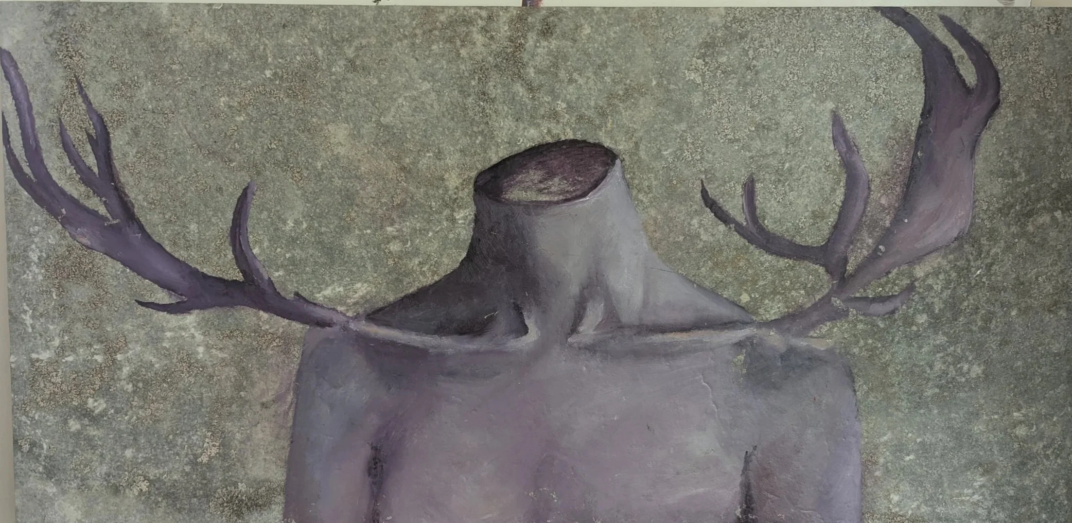 Clavantricles
Oil on tile
36"x22"
2014