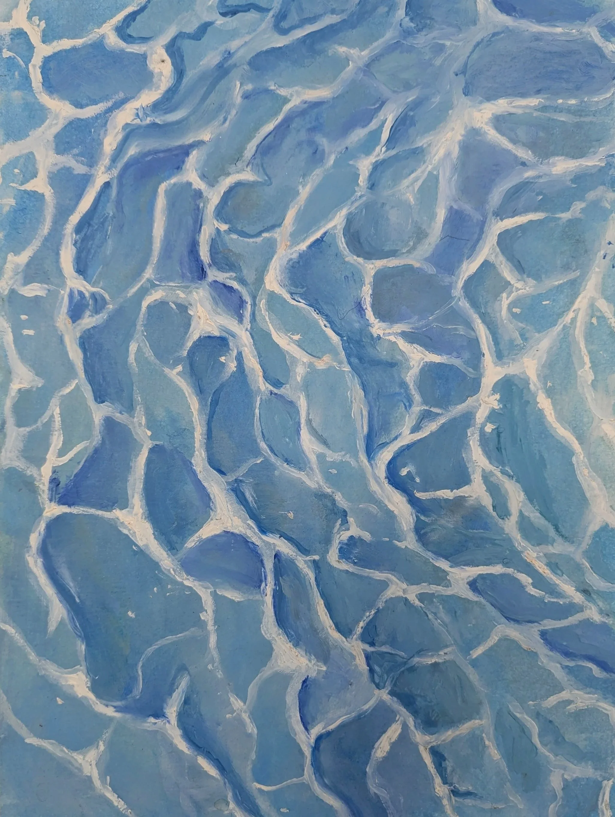 Water Study - Elements
Oil on matter board
9"x11"
2025