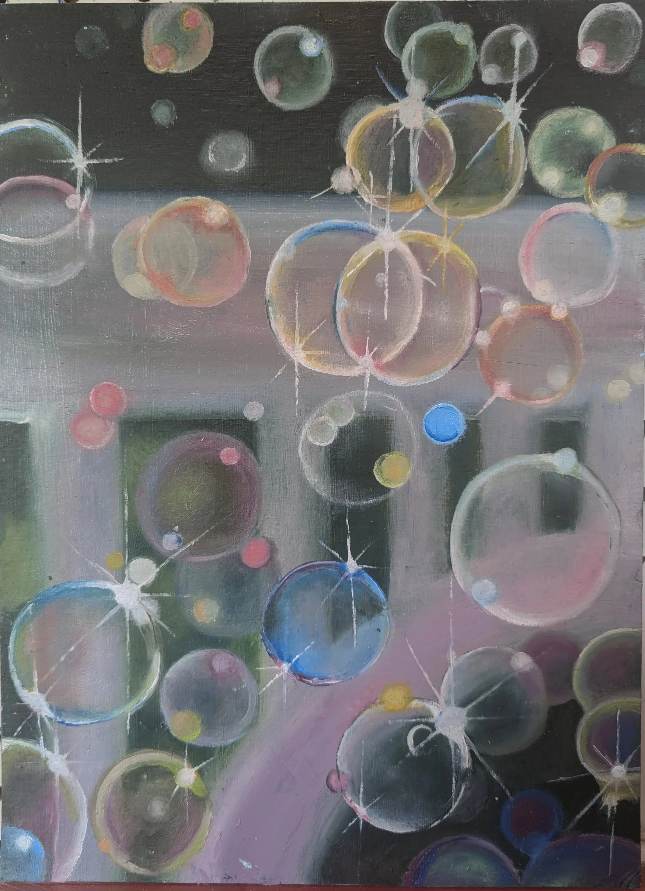 Bubble Study
Oil on matter board
9"x11"
2024