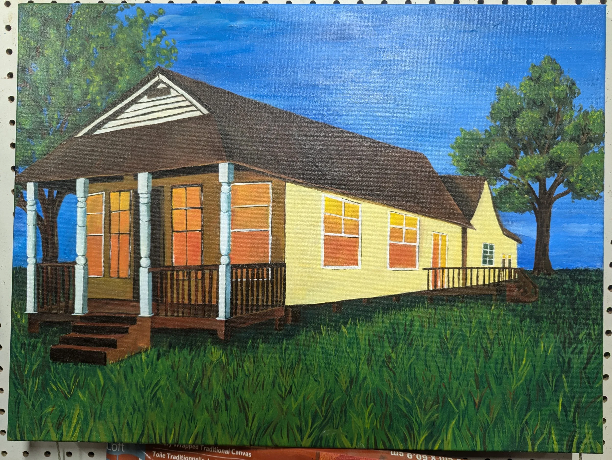 NOLA House
Acrylic on canvas
18"x24"
2024