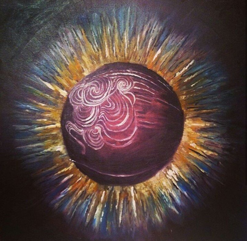 Abstracted Eye
Oil on canvas
20"x20"
2014