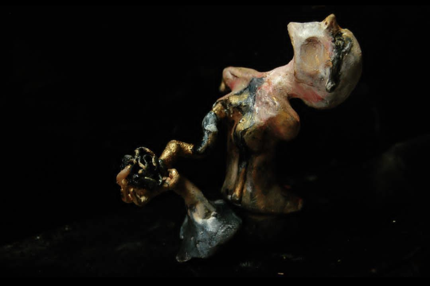 Hearts are Stolen
Sculpy and acrylic
4"x3"
2017