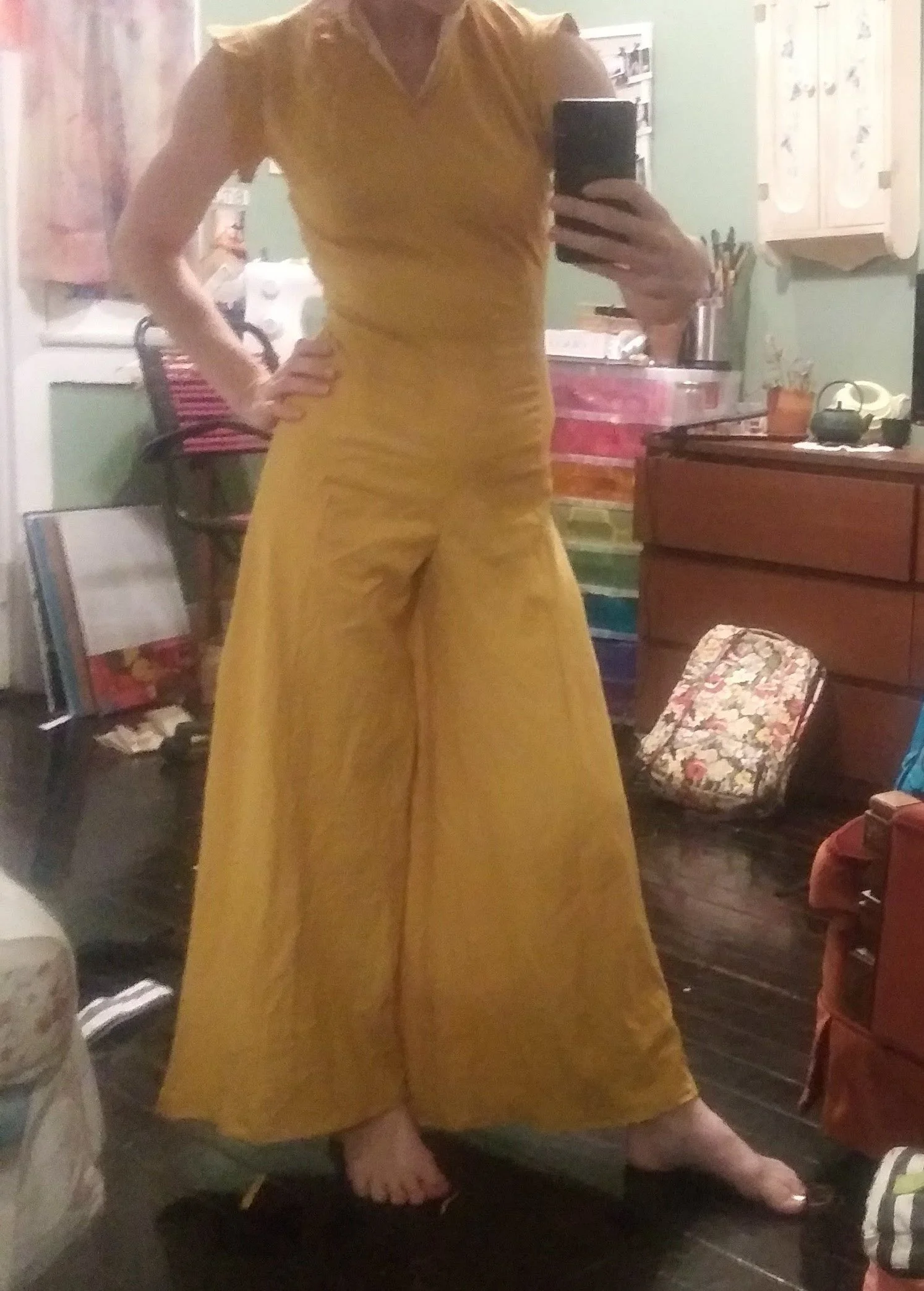 Jumper
1960's pattern - machine sewn linen
2018