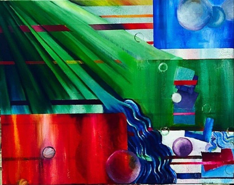 Abstraction
Oil on canvas
48"x36"
2013