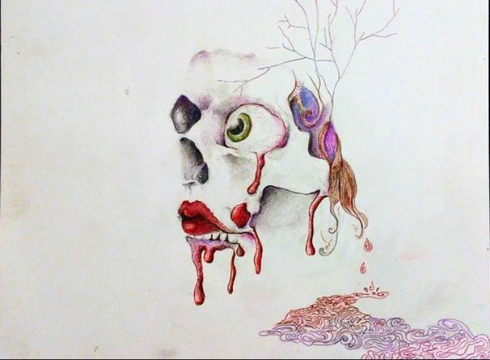 Unknown
Colored pencil on paper
8"x11"
2017