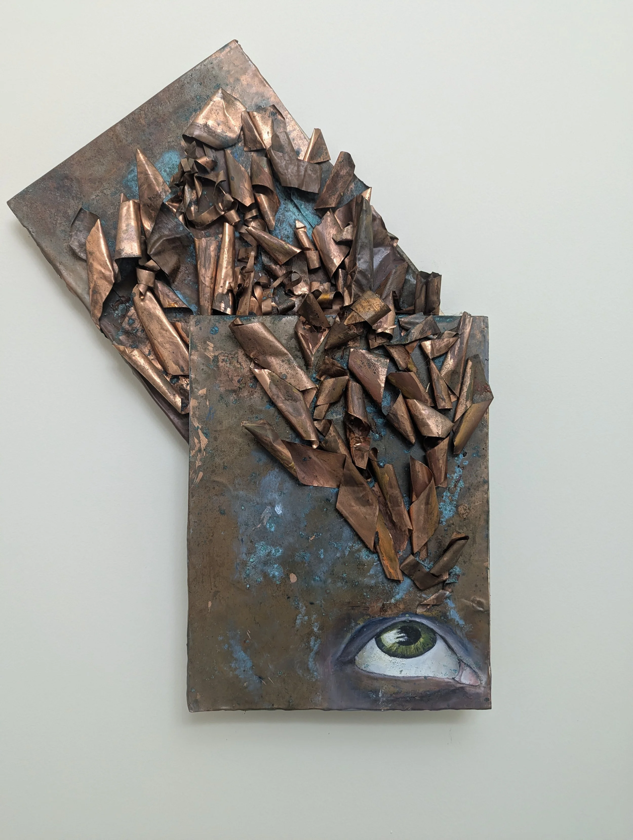 Look Up
Oil and copper - Installation
10"x20"
2016