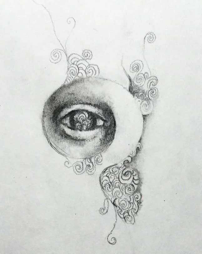 A Self Deception
Graphite on paper
8"x11"
2017