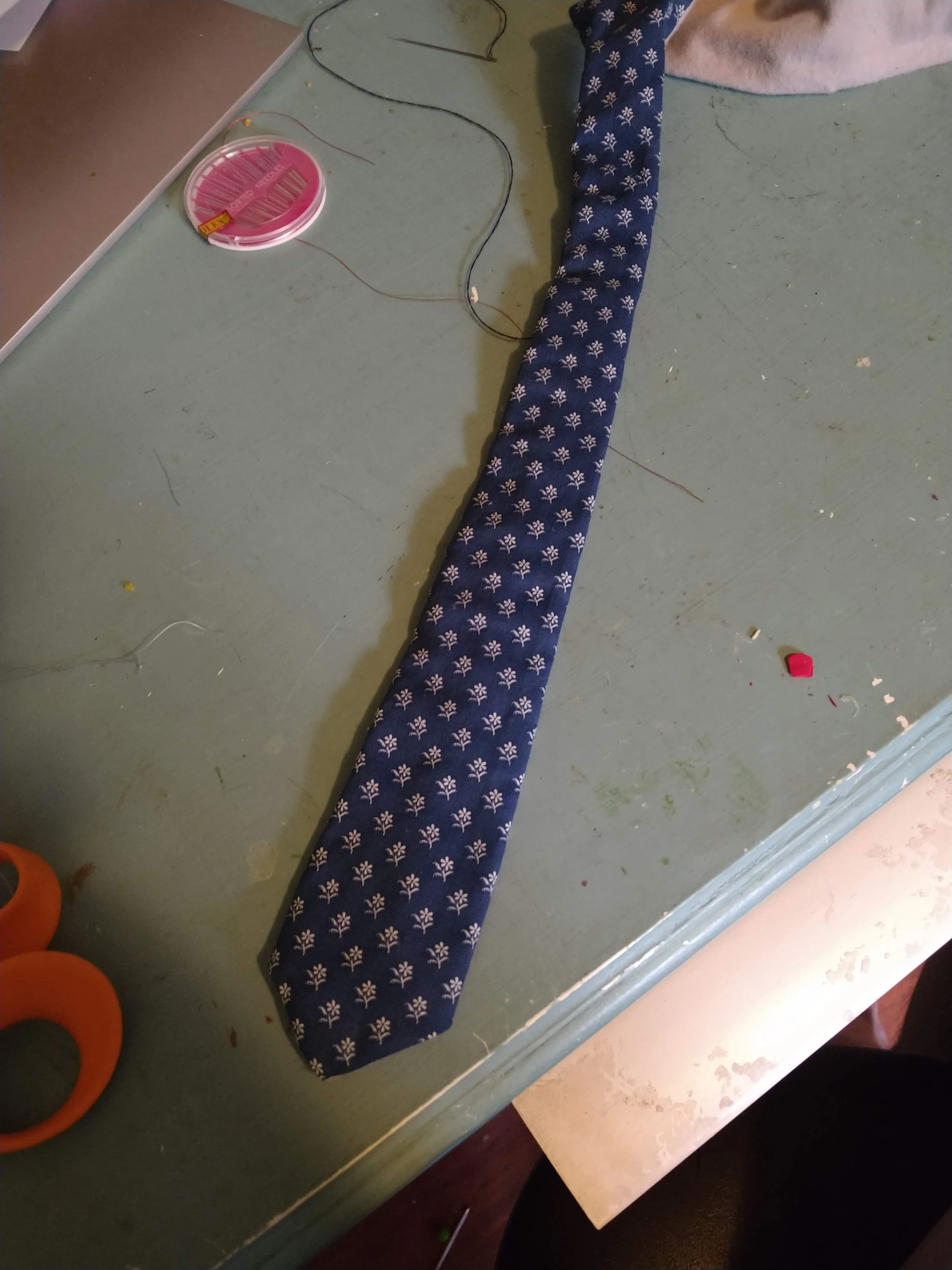 Boy's Tie
Original design - machine sewn Fleece and cotton
2022