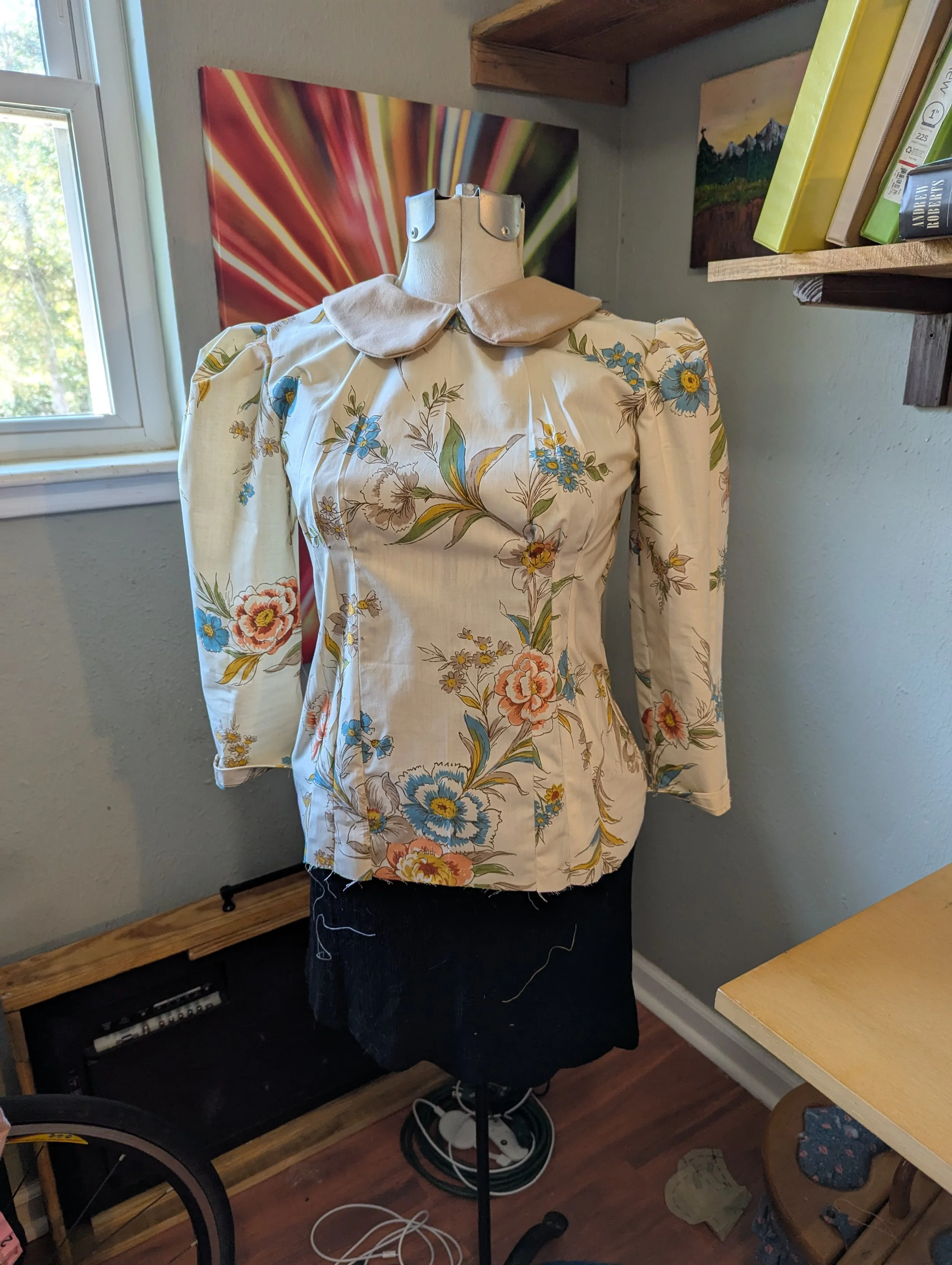 1960's Top
1960's pattern - Machine sewn cotton
2024
