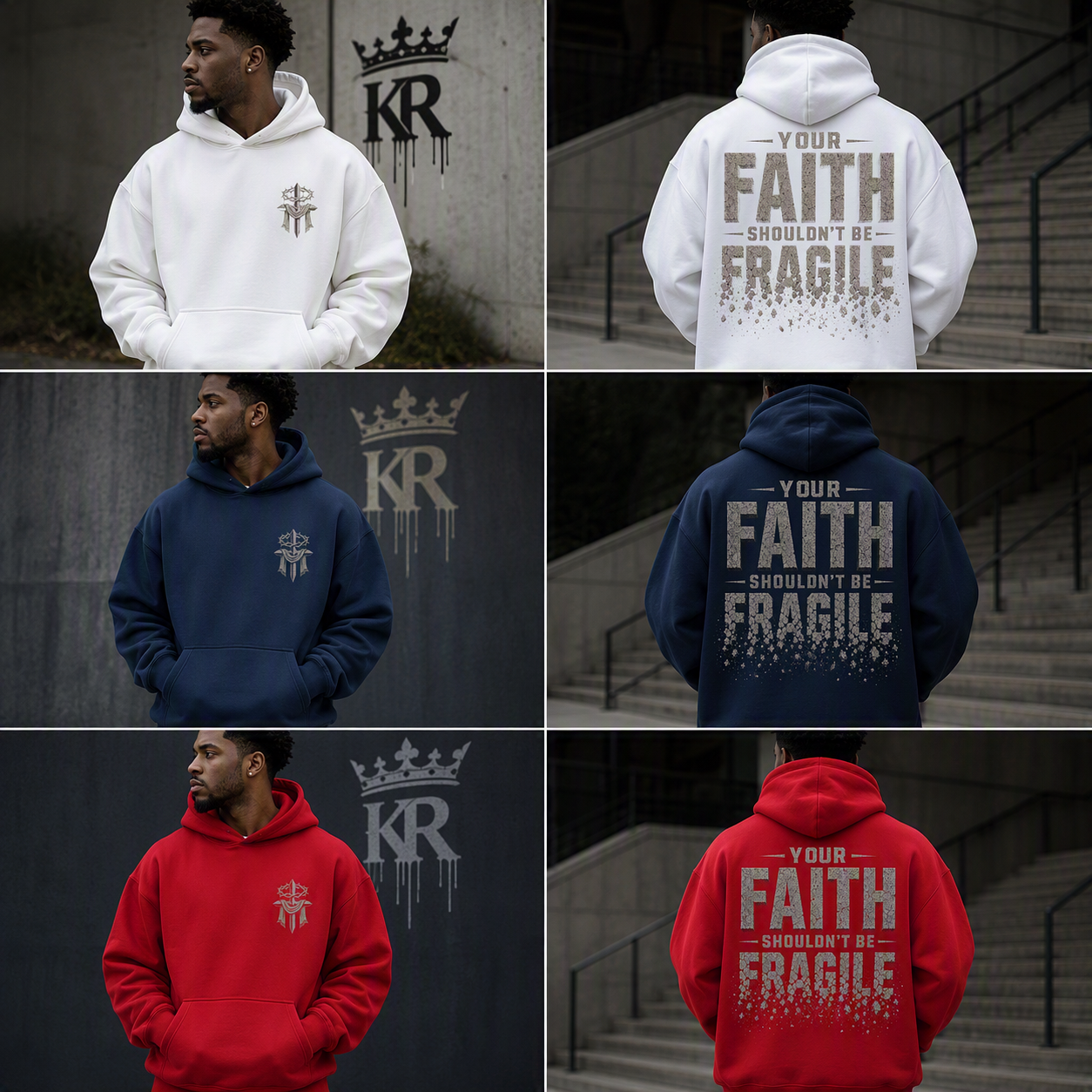 Faith Should Not Be Fragile Hoodie