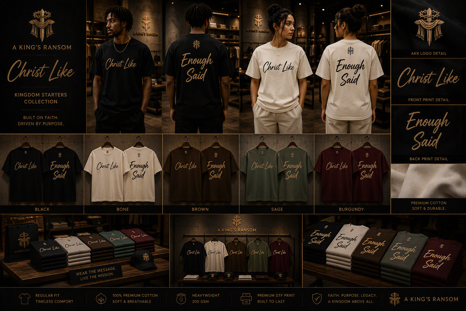 Christ Like Essential Tee
