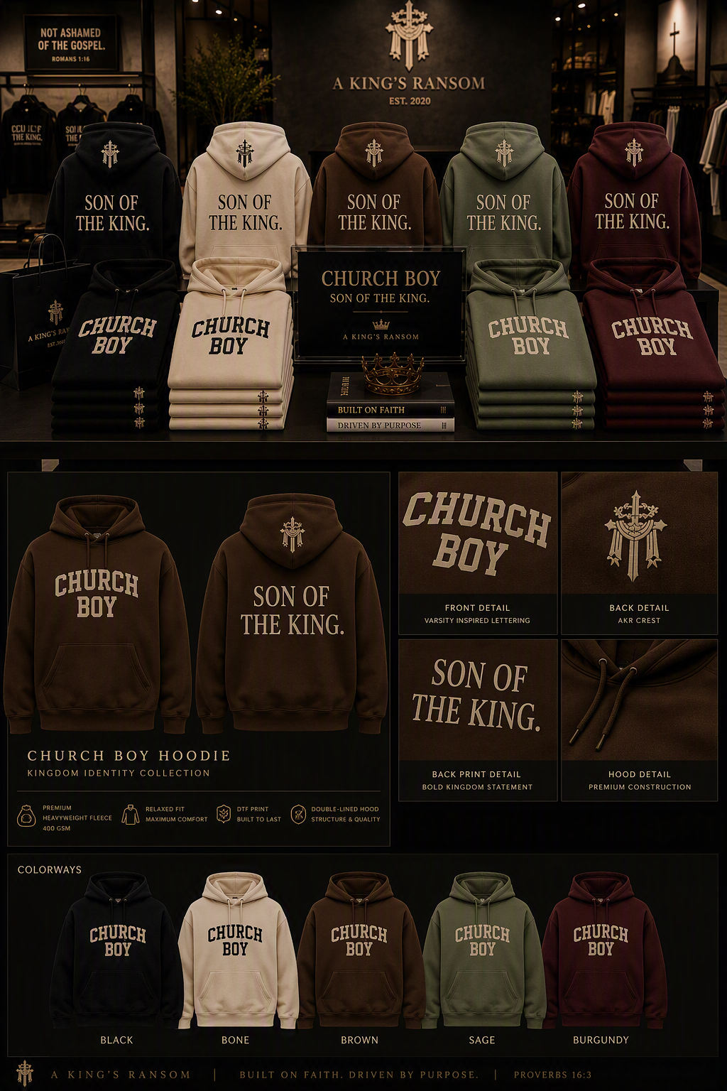 Church Boy Hoodie