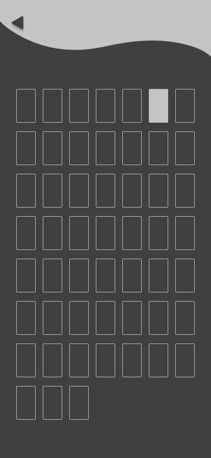 Digital wireframe deck screen of the app designed in figma