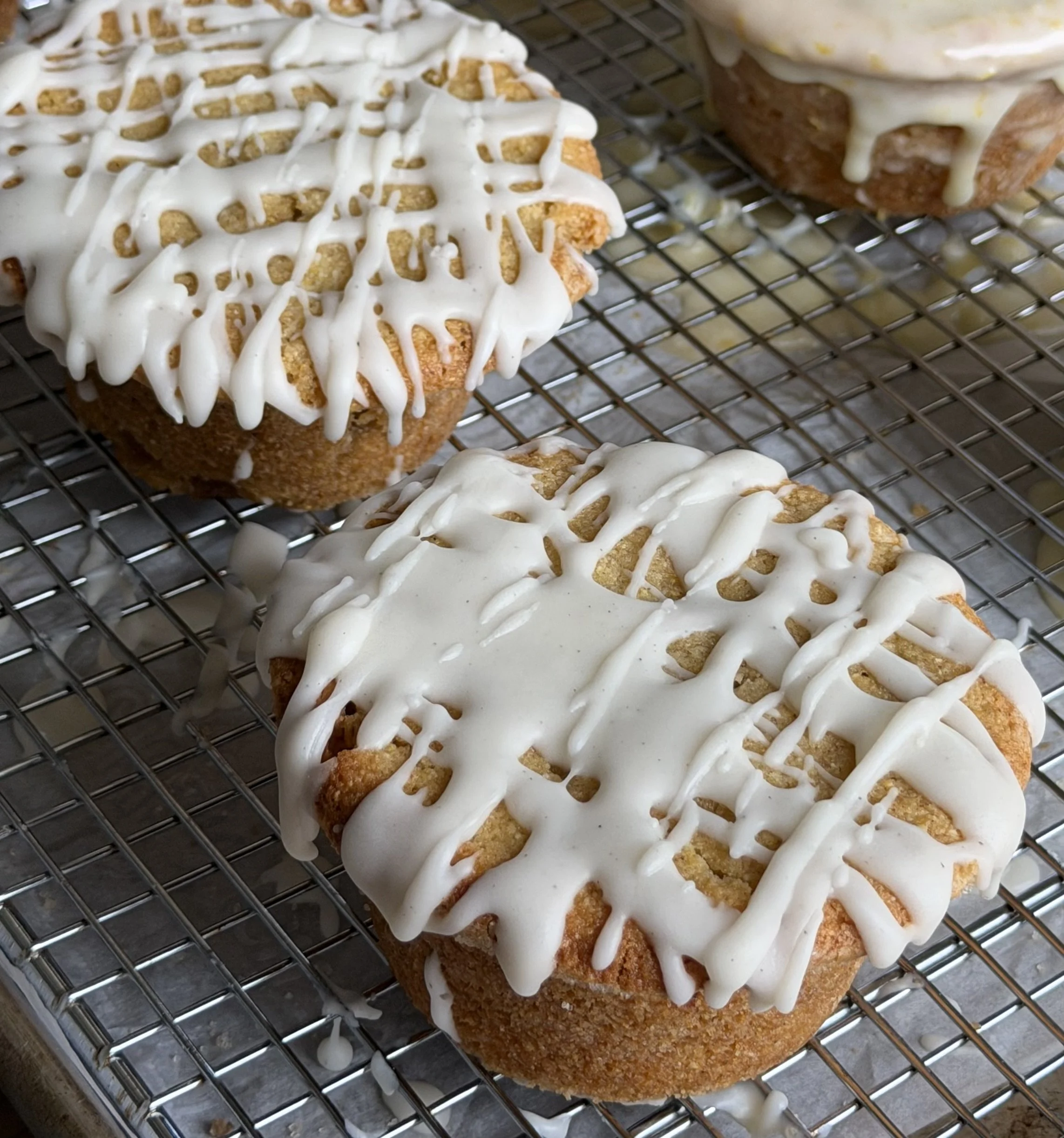 Seasonal Teacake- Apple Spice Corn Cake 10/19