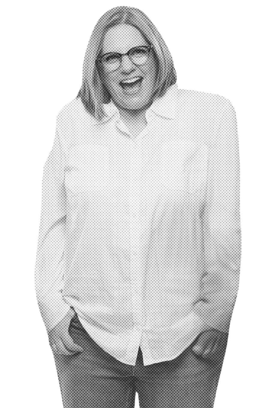 black and white image of a woman, Merlene Paynter