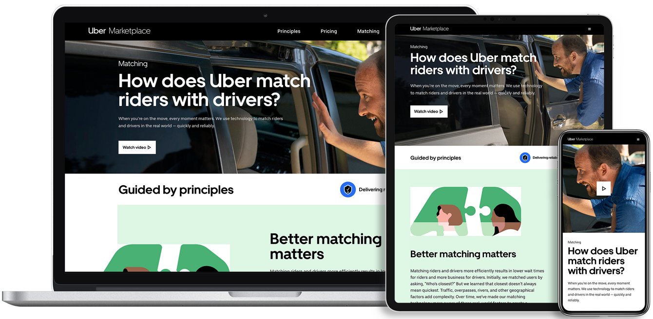 Ube rMarketplace site