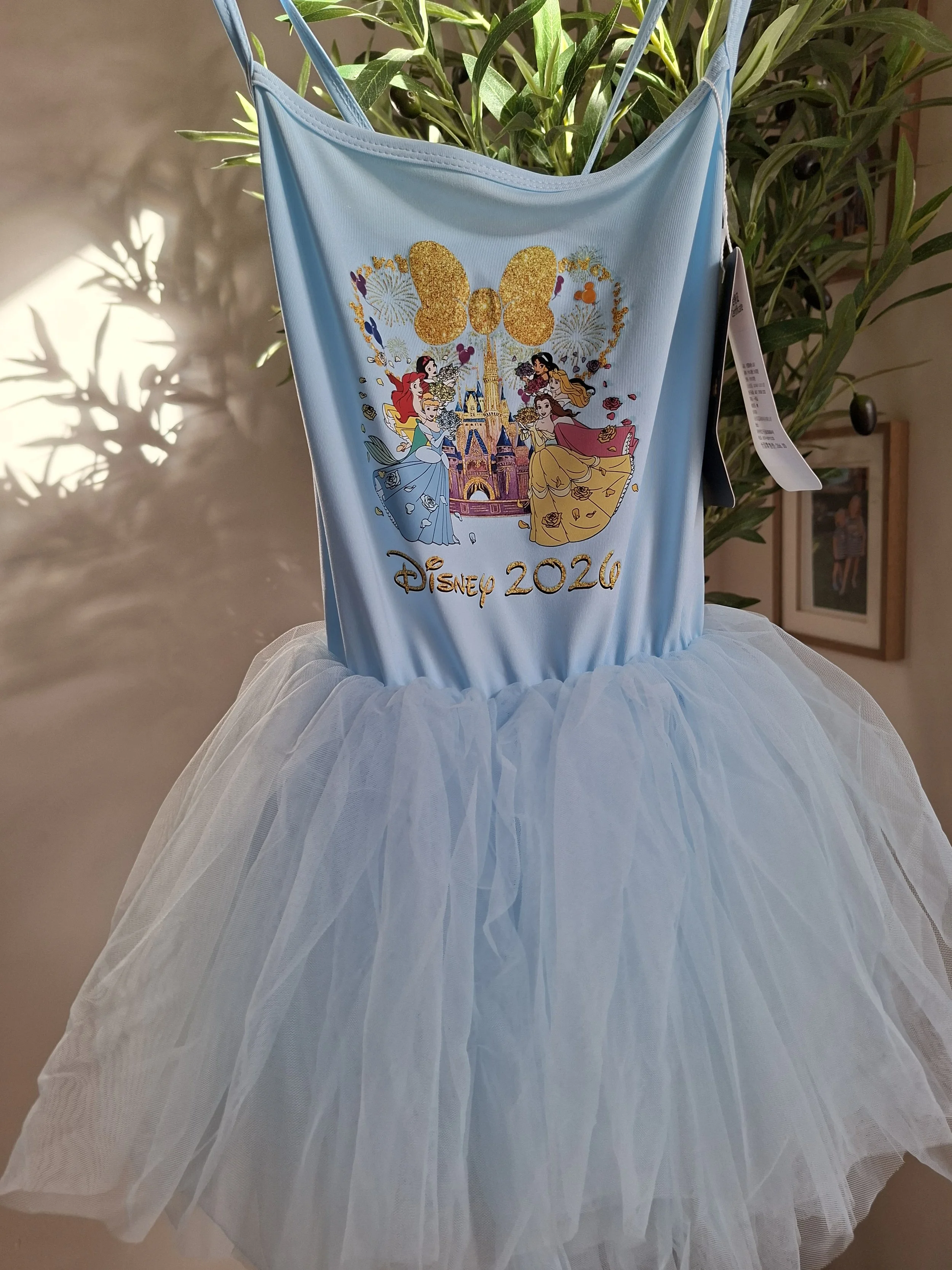 Disney 2026 Princess Tutu Dress 7-8y