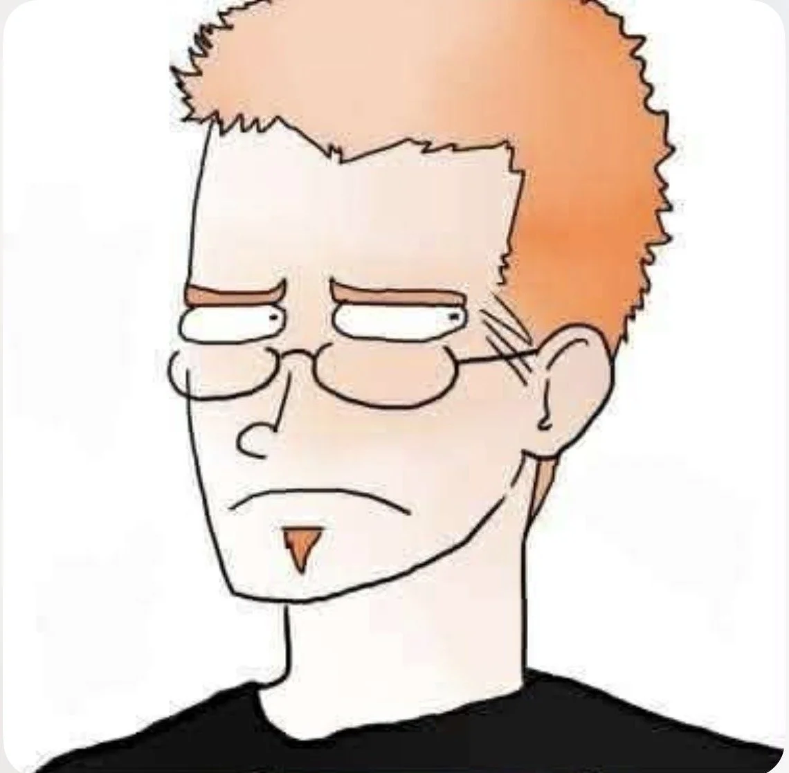 Sean Meighen, ManPhibian script writer, cartoon illustration