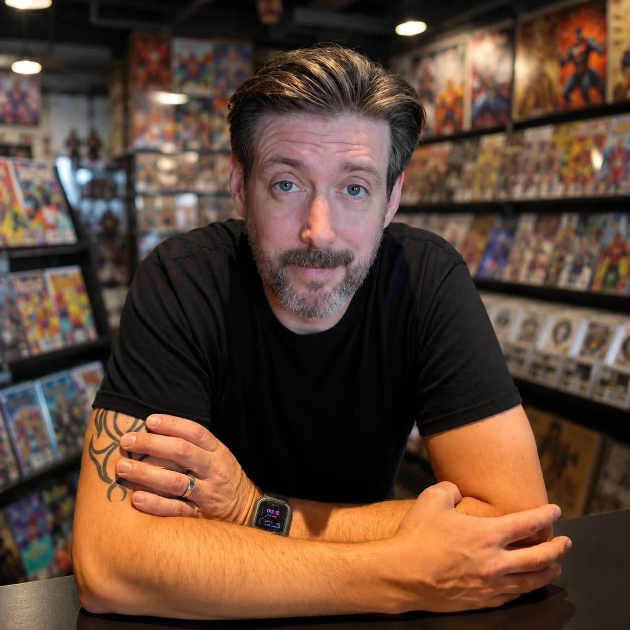 Wes Rhodes, ManPhibian colorist, headshot