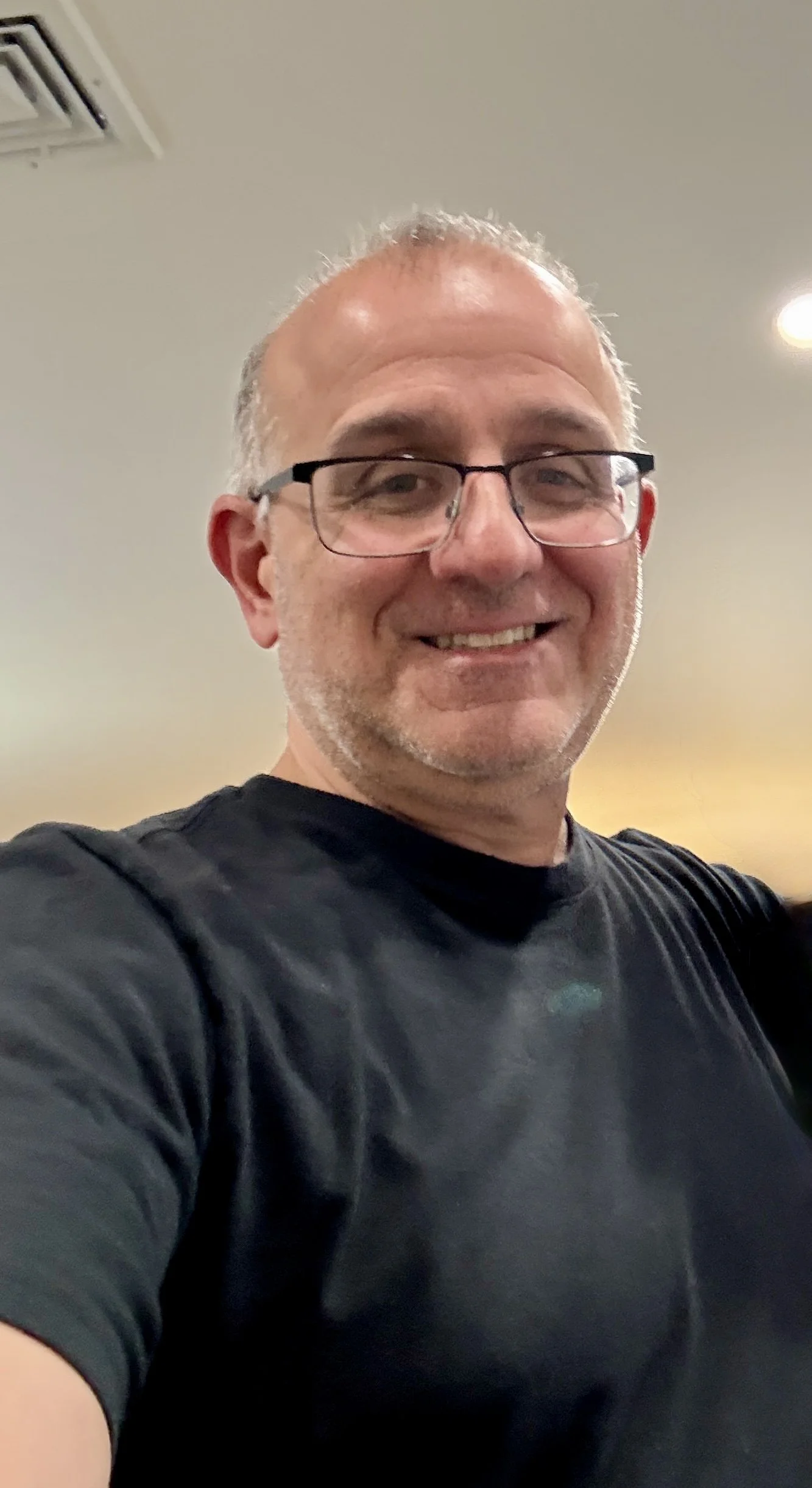 Steve Colombrita, creator of ManPhibian and founder of S&S Comix LLC, smiling in a head shot