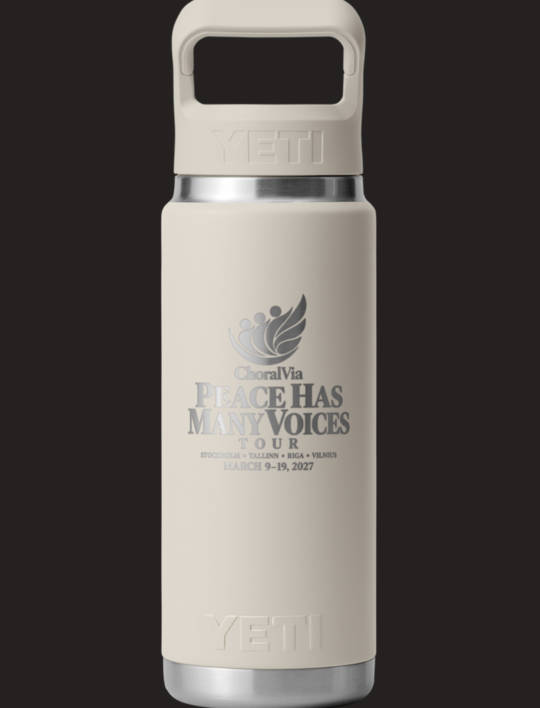 Peace Has Many Voices Yeti® Water Bottle