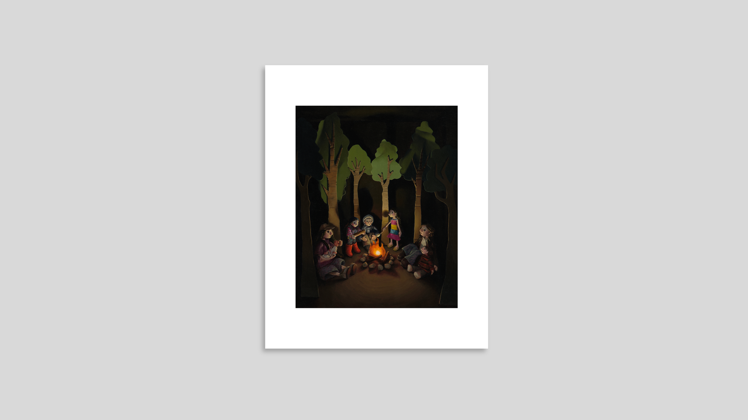 In All Their Stories I Found Myself - giclée print