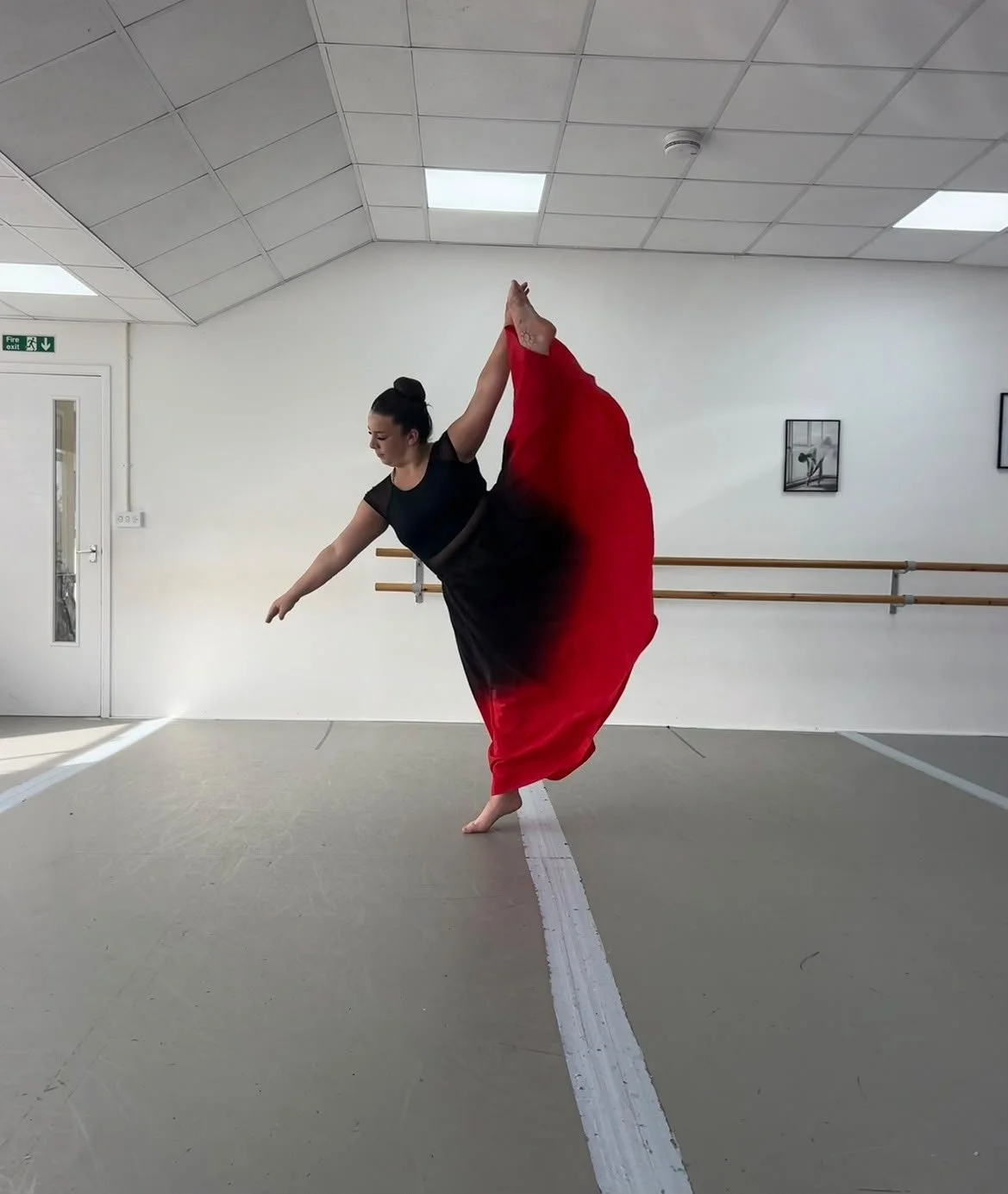 Leaps, turns and kicks class