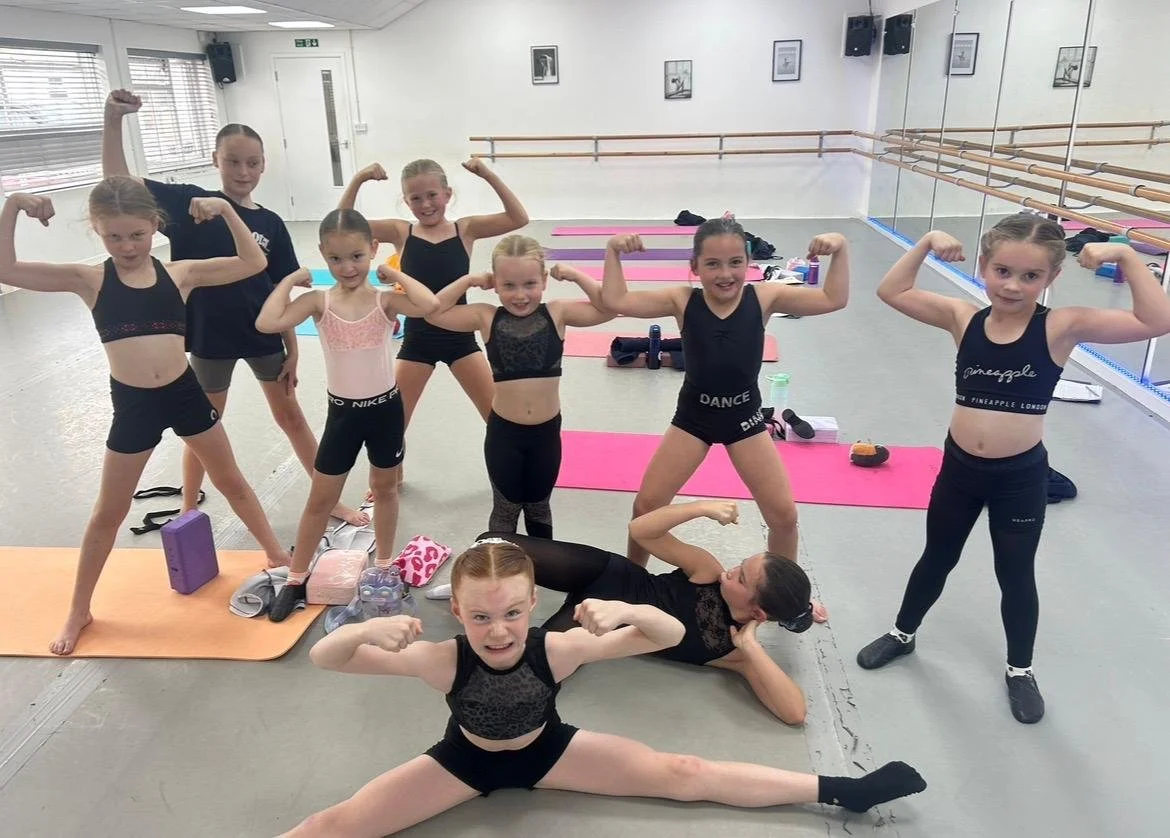 Junior limbering and conditioning class