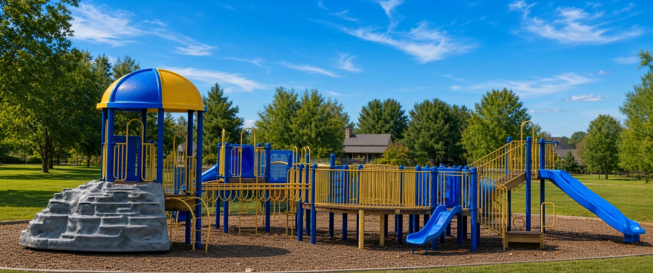 School playground installation