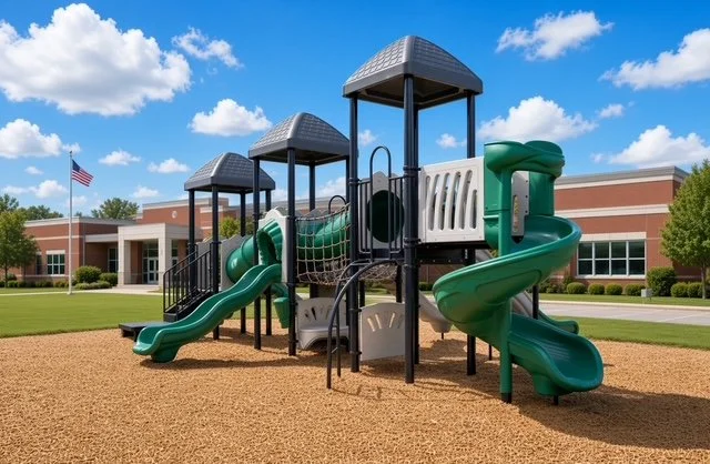 School playground installation