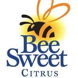 "Bee Sweet Citrus" logo featuring a stylized bee