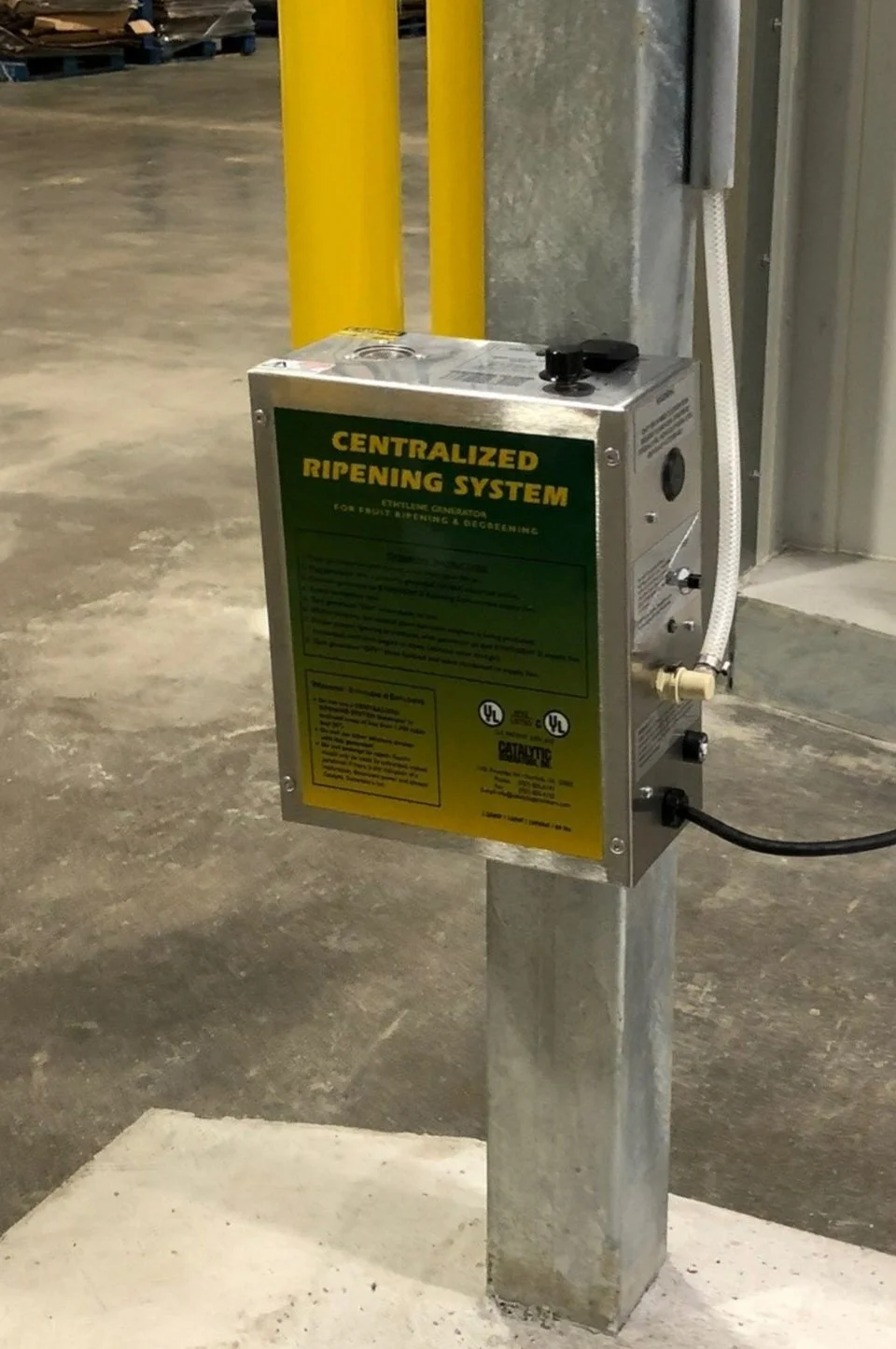 CRS Ethylene Generator on post