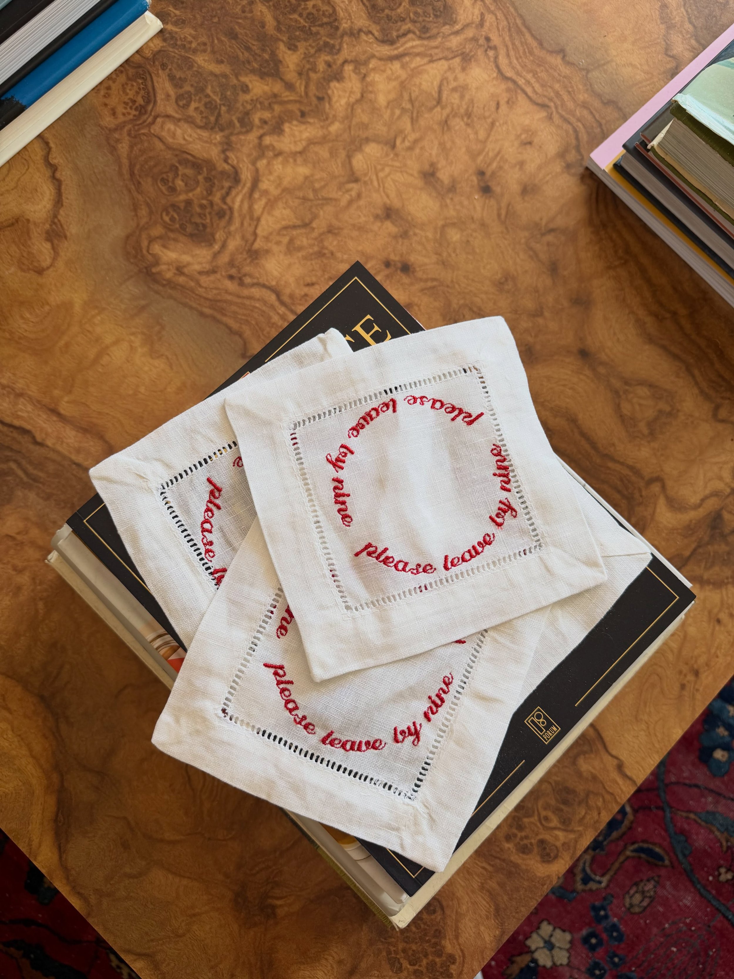 The shop is officially open 🎉 

A little something we&rsquo;ve been stitching up. 🤍

Introducing The Linen Letter &mdash; personalized pieces for the everyday, the entertaining, and all the little moments in between.

From embroidered icons and mon