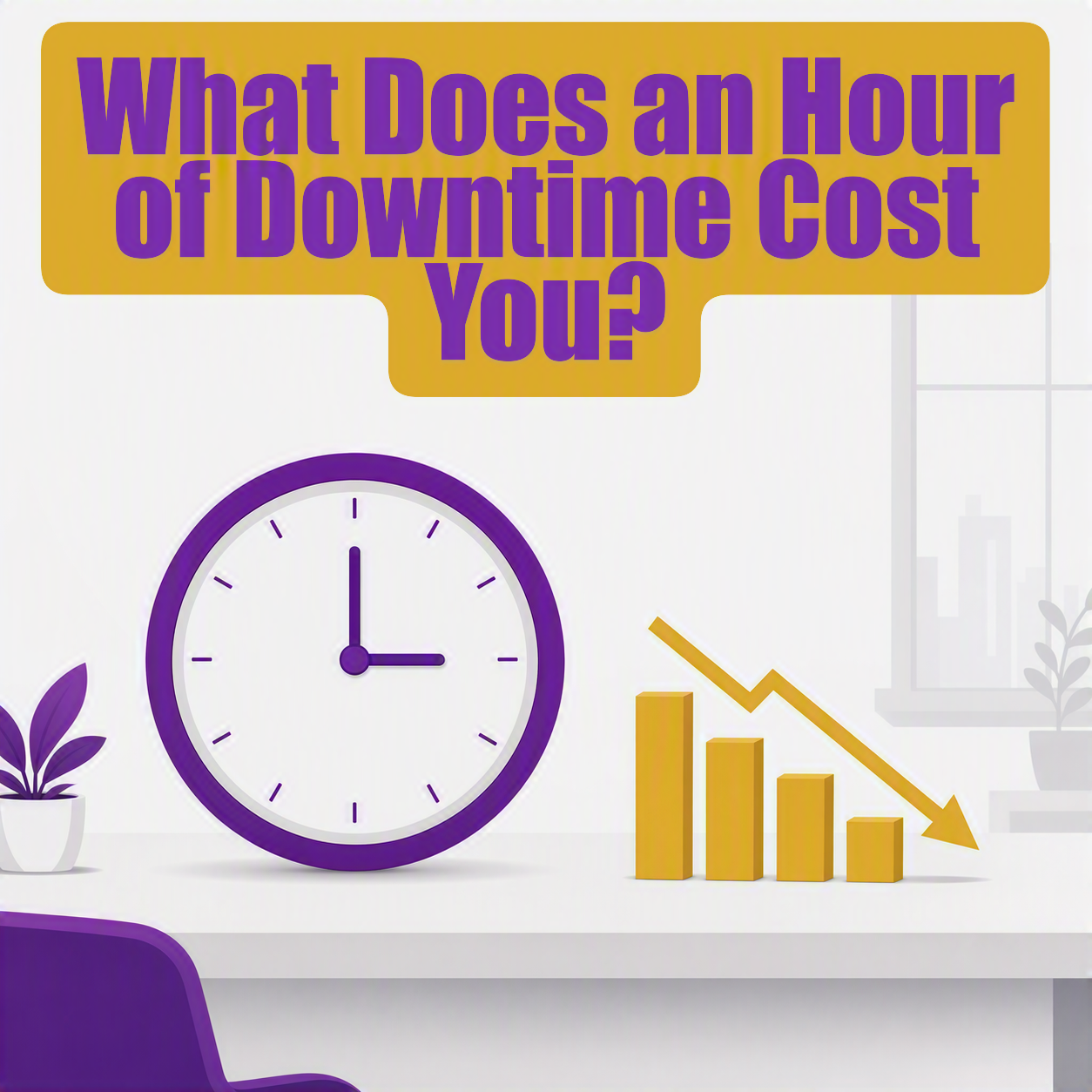 What an Hour of Downtime Actually Costs Your Tampa Bay Small Business