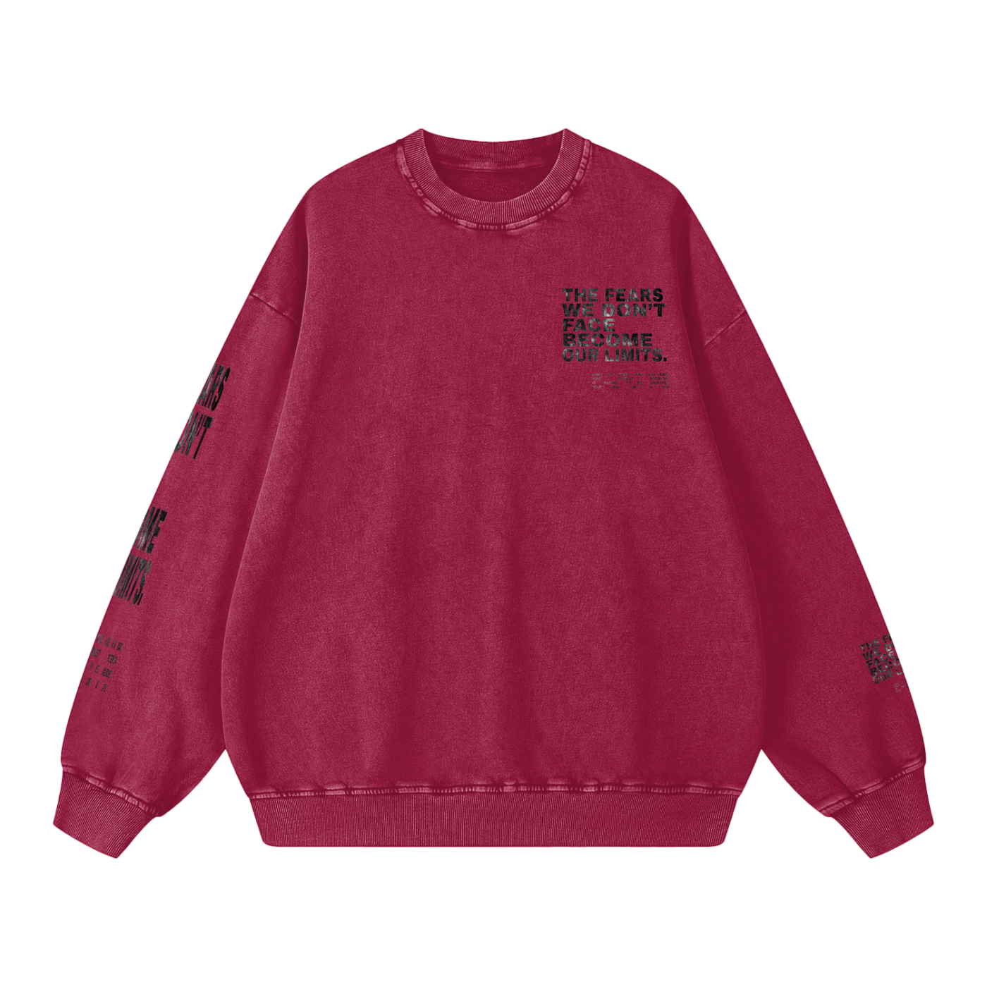 Face Your Fears Oversized Sweatshirt