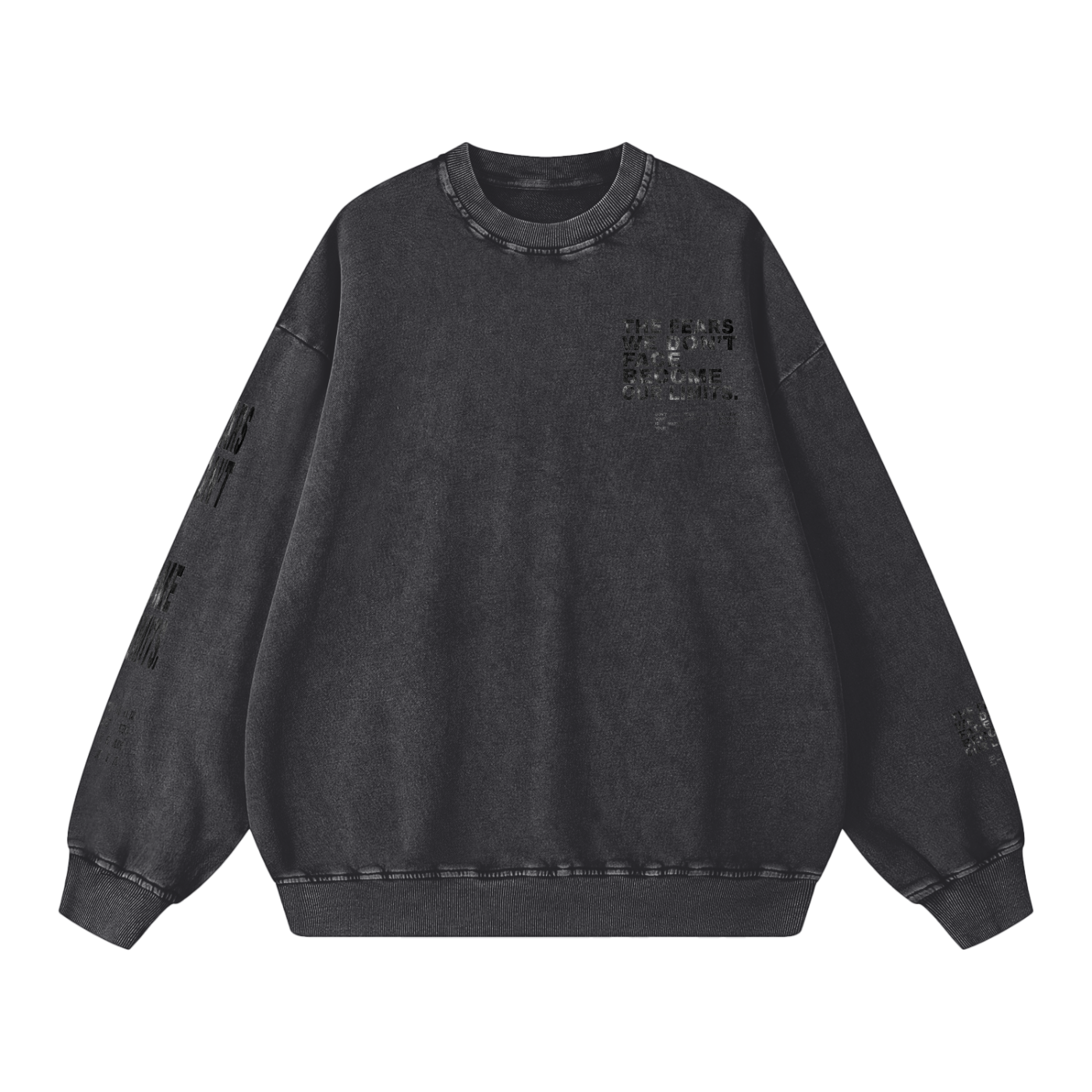 Face Your Fears Oversized Sweatshirt