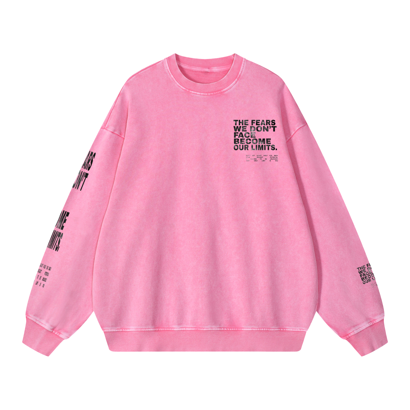 Face Your Fears Oversized Sweatshirt