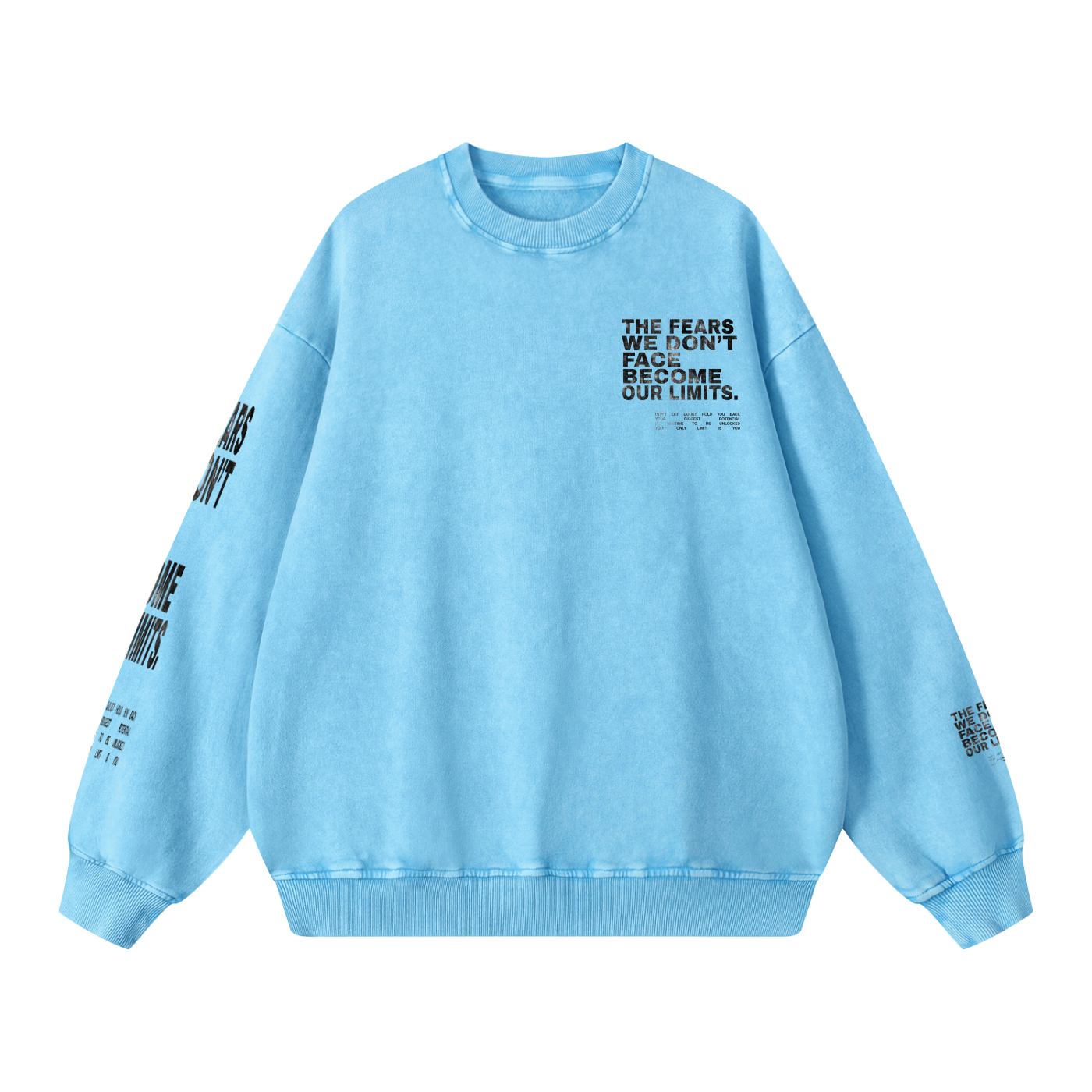 Face Your Fears Oversized Sweatshirt